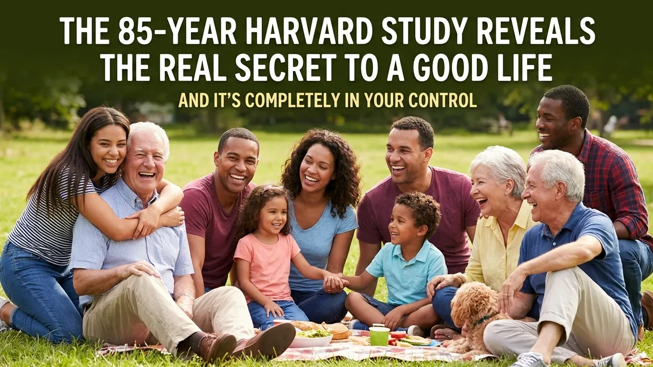 85 year harvard happiness study
