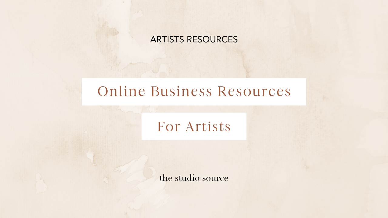 Online Business Resources for Artists