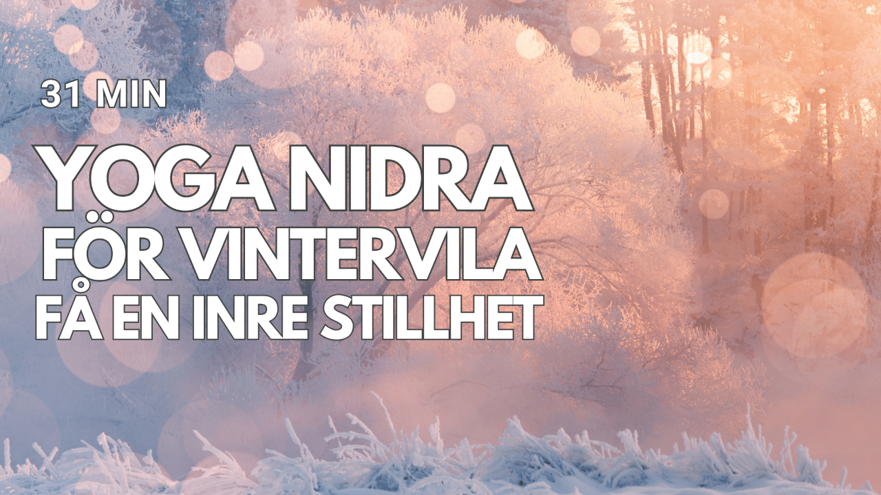 Yoga Nidra för vintervila och stillhet