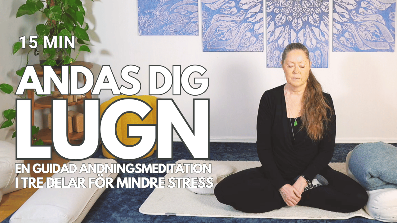 andningsövning för stress