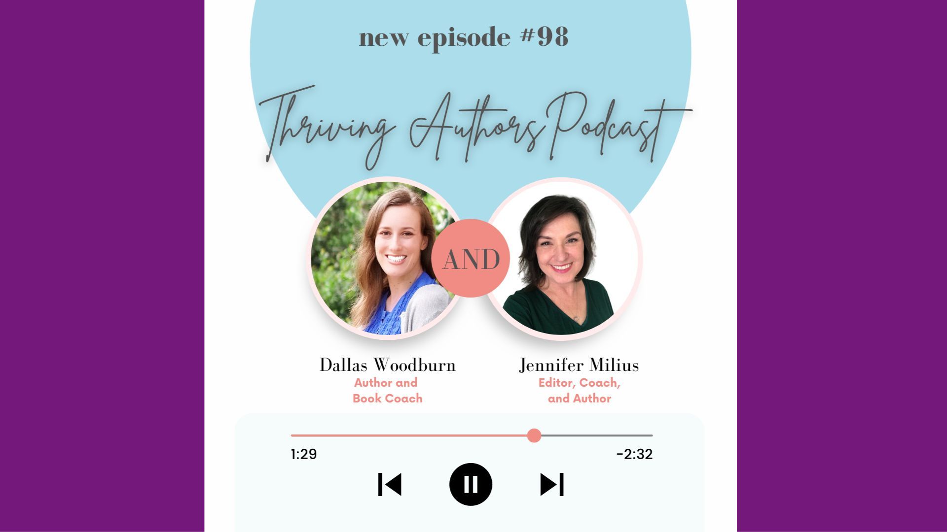 Thriving Authors Podcast with Dallas Woodburn