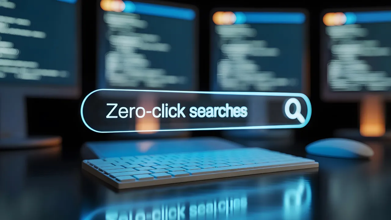 Zero-Click Search is Here. Blog image by Andy Brown, Kajabi Expert