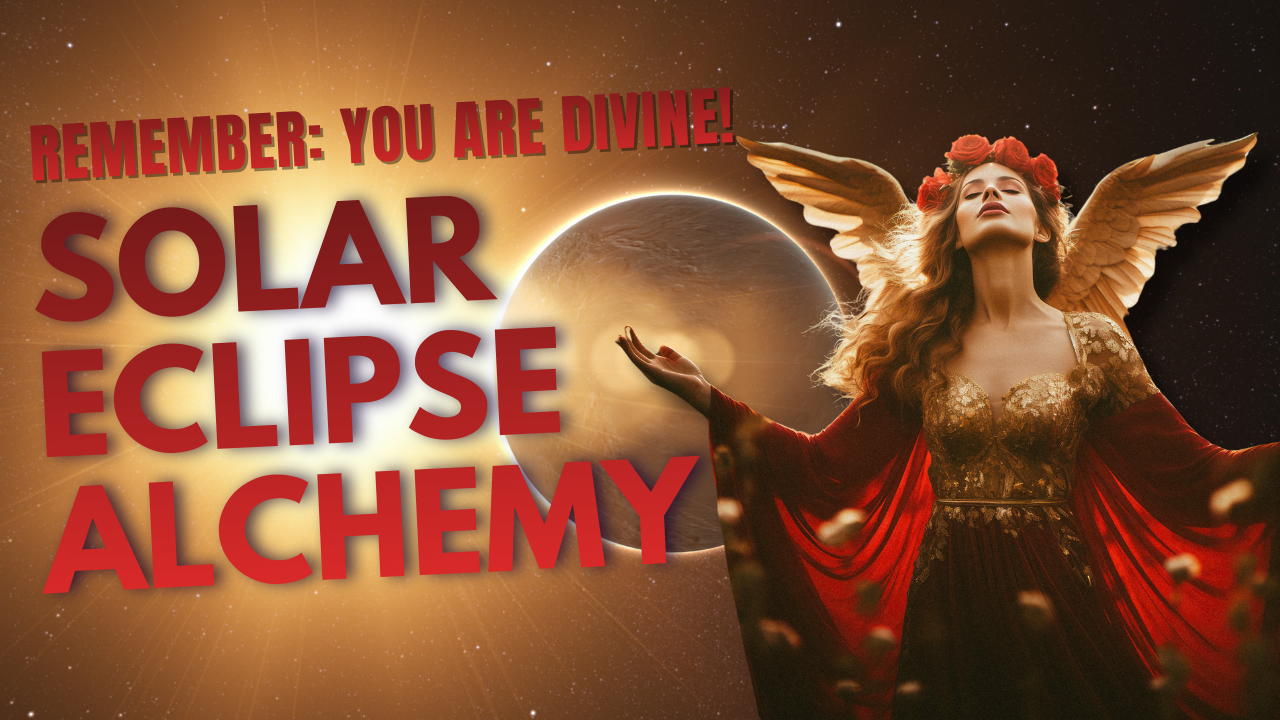 Solar Eclipse Alchemy: How Darkness Weaves Your Angel Wings Back Into Light