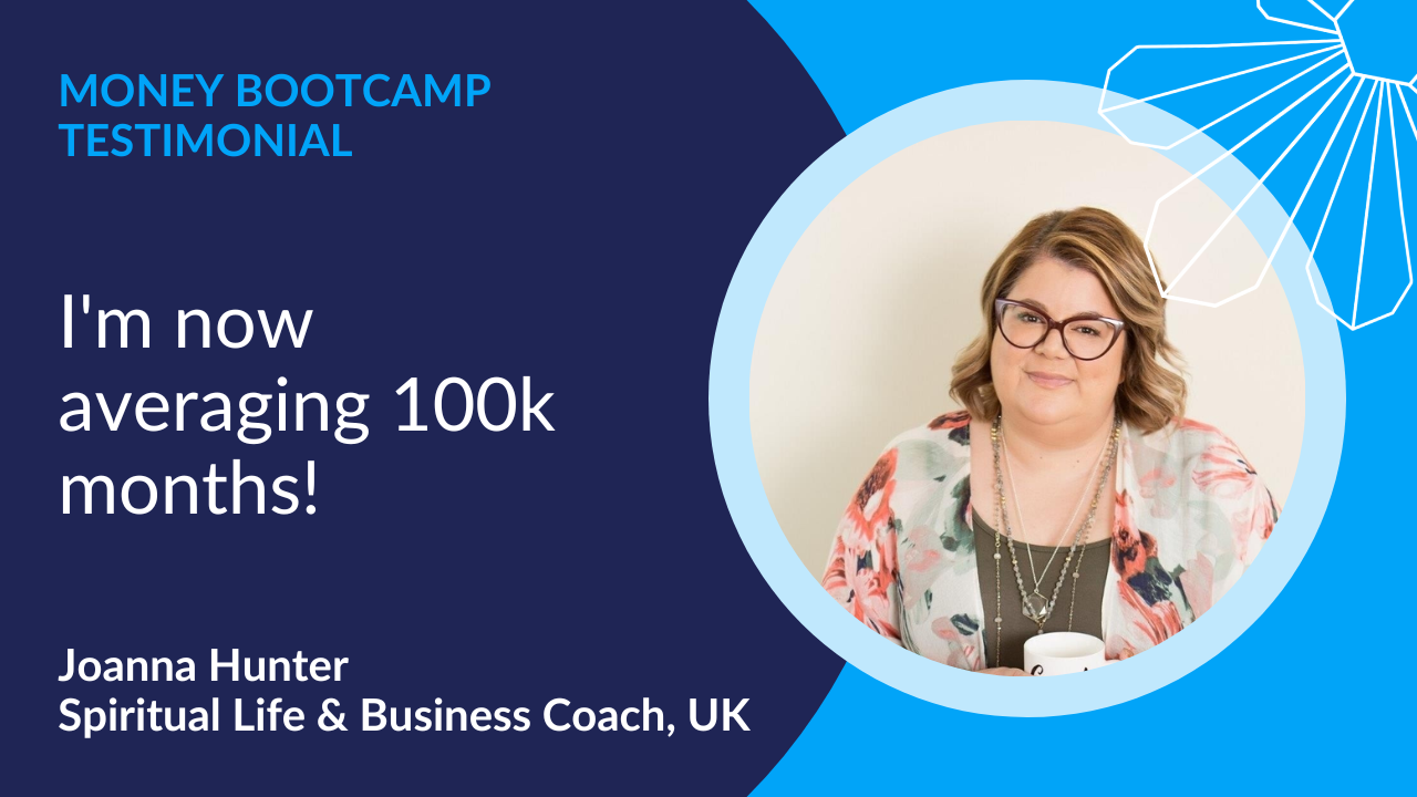 I'm averaging 100k months thanks to Money Bootcamp!