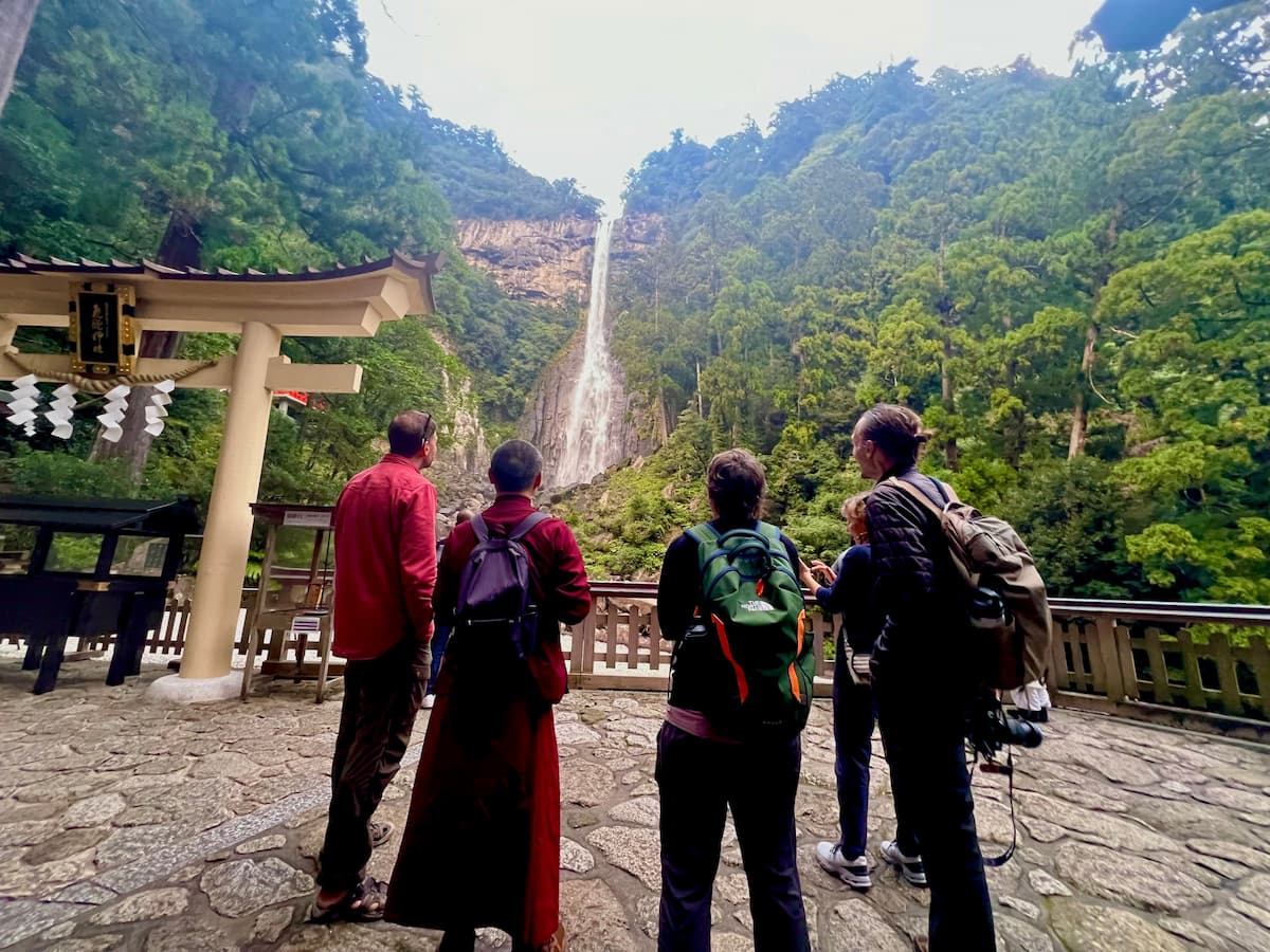 The Kumano Kodo pilgrimage trail in Japan