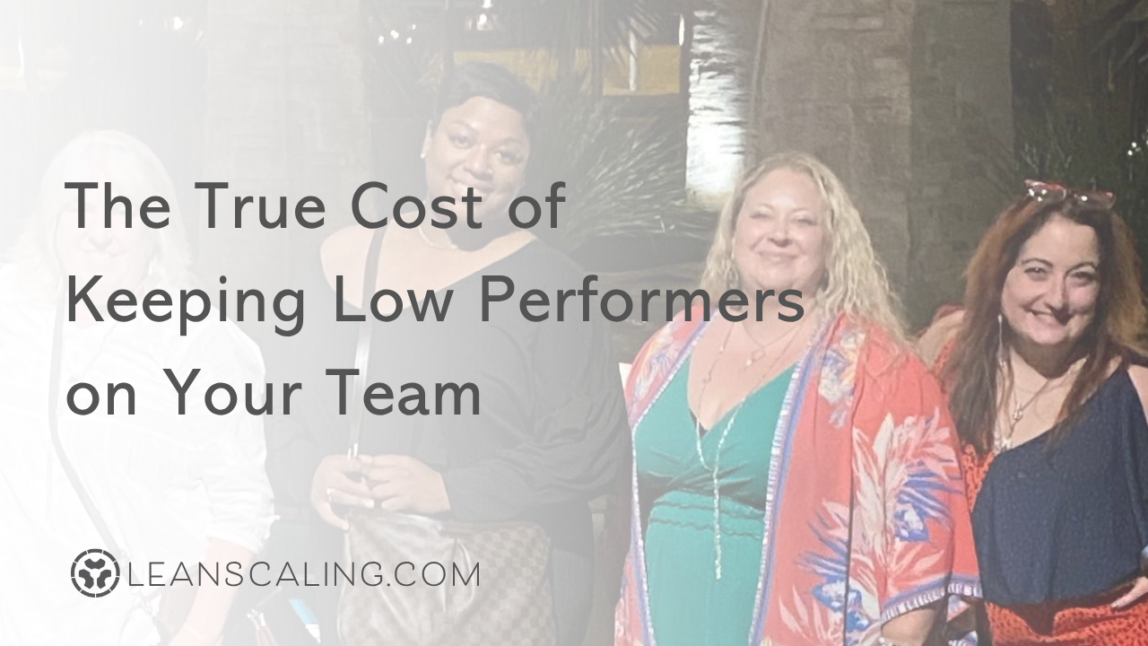The True Cost of Keeping Low Performers on Your Team
