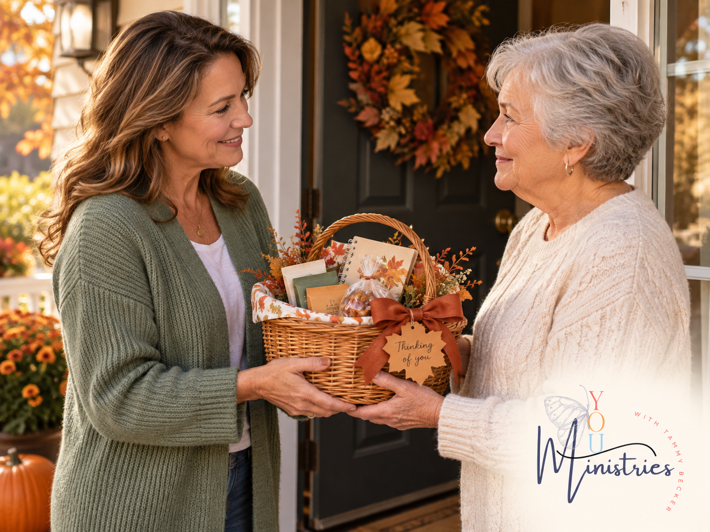 A basket might be for a neighbor