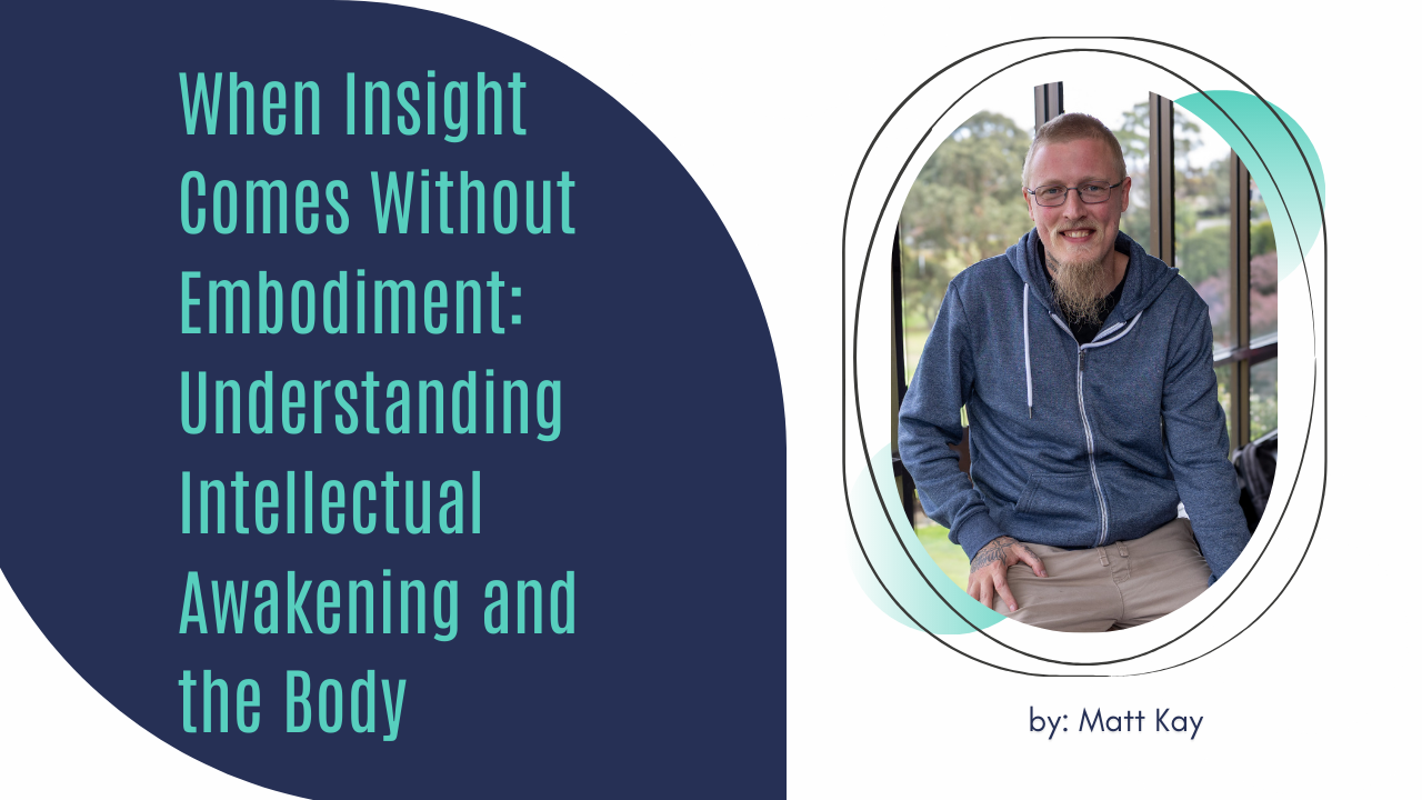 Embodied Processing, Disconnection, Insight, Awakening