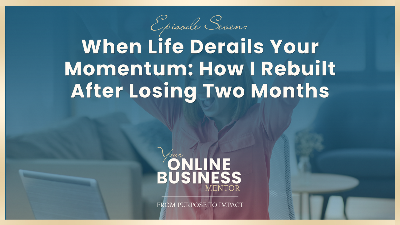 When Life Derails Your Momentum: How I Rebuilt After Losing Two Months