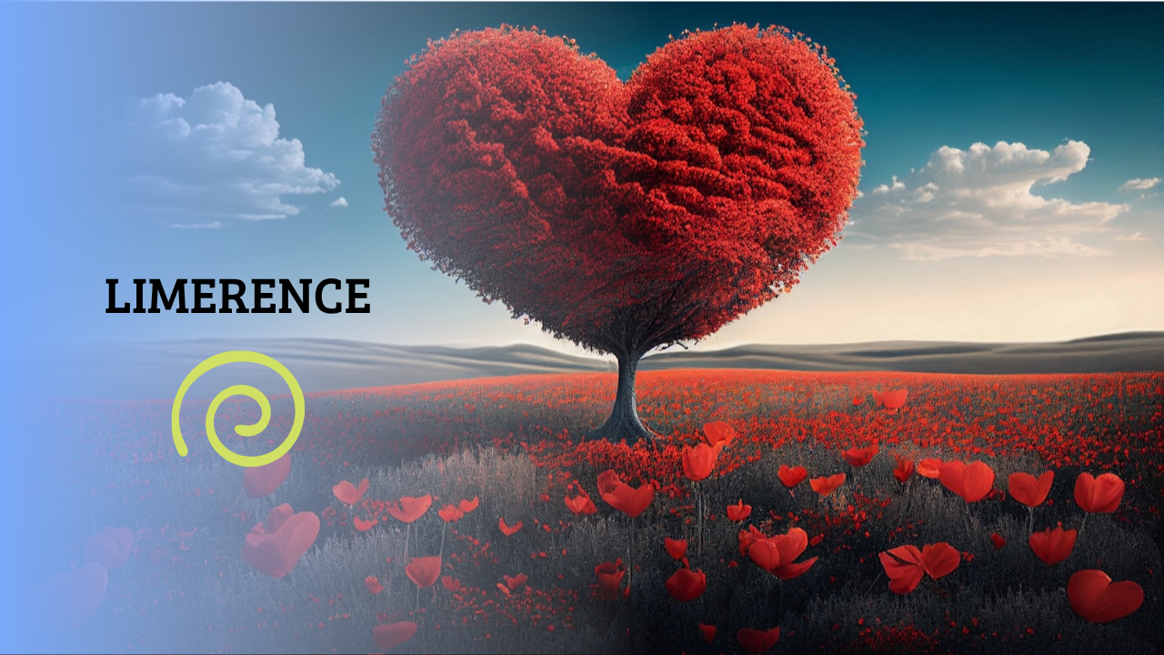 Heart in a field of hearts