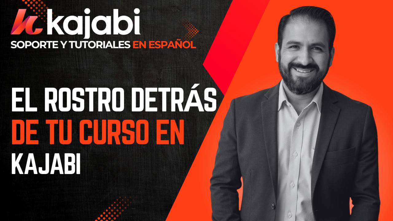 Añade los detalles de tu instructor en Kajabi y dale rostro a tu curso