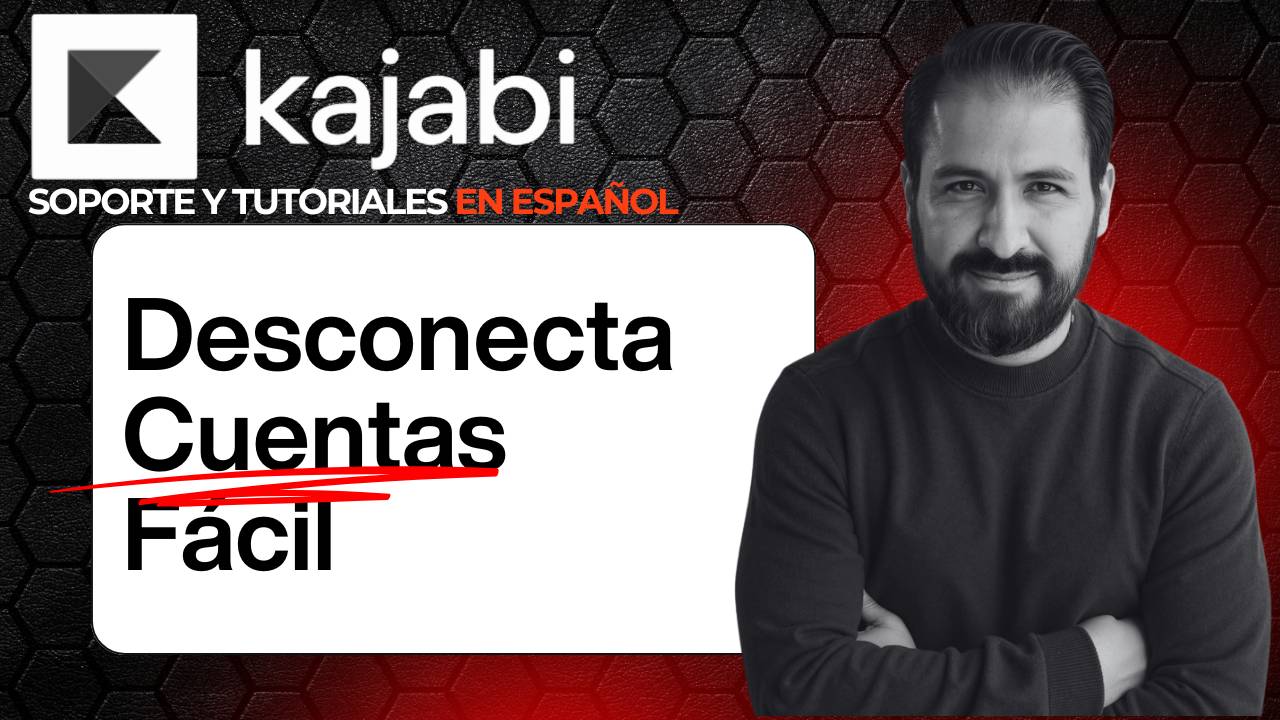 Cómo desconectar cuentas del File Picker en Kajabi