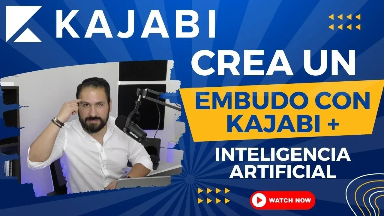 embudo de ventas con kajabi inteligencia artificial ia