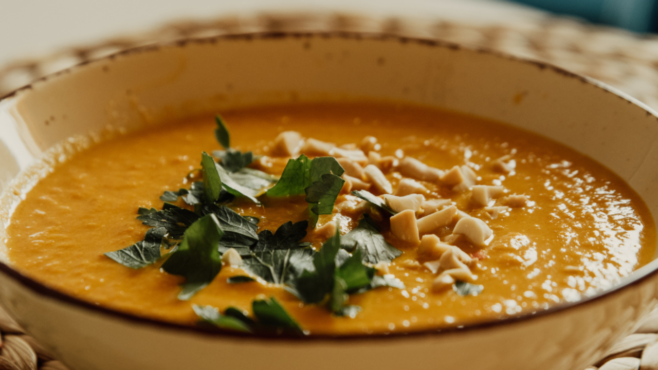 Curried Pumpkin Dhal