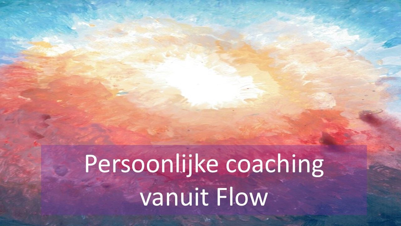 coachen vanuit Flow