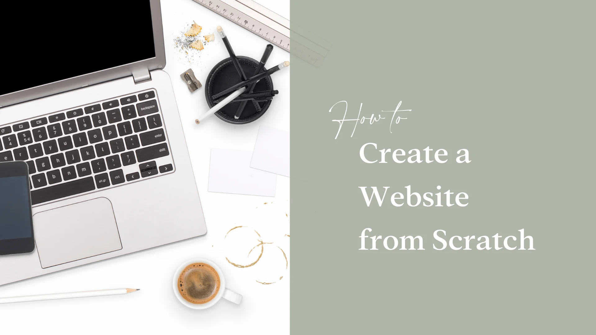 How to create a website from scratch