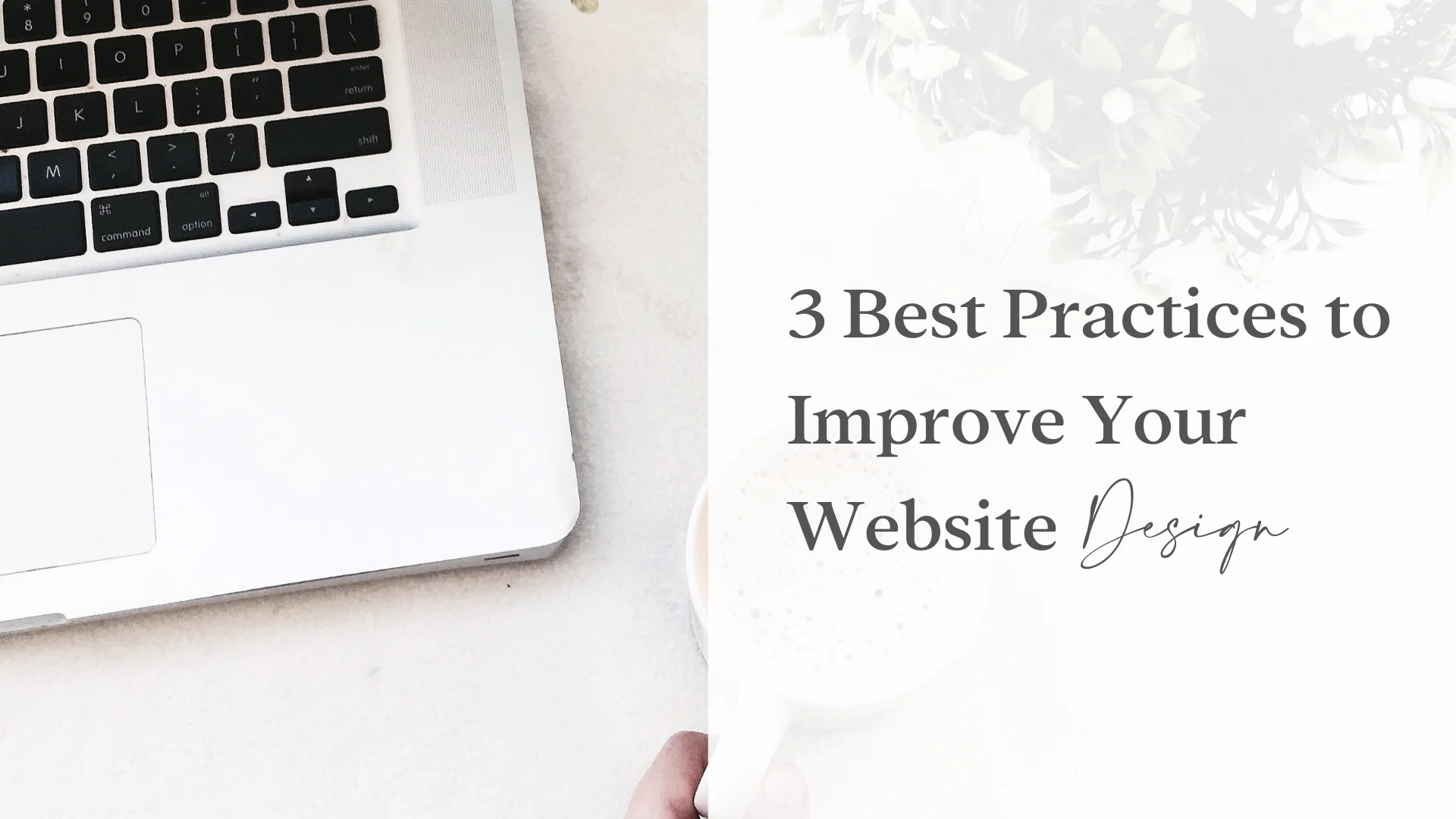 3 Best Practices to Improve Your Website Design