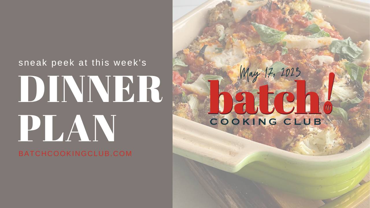 Dinner Plan || May 17, 2023