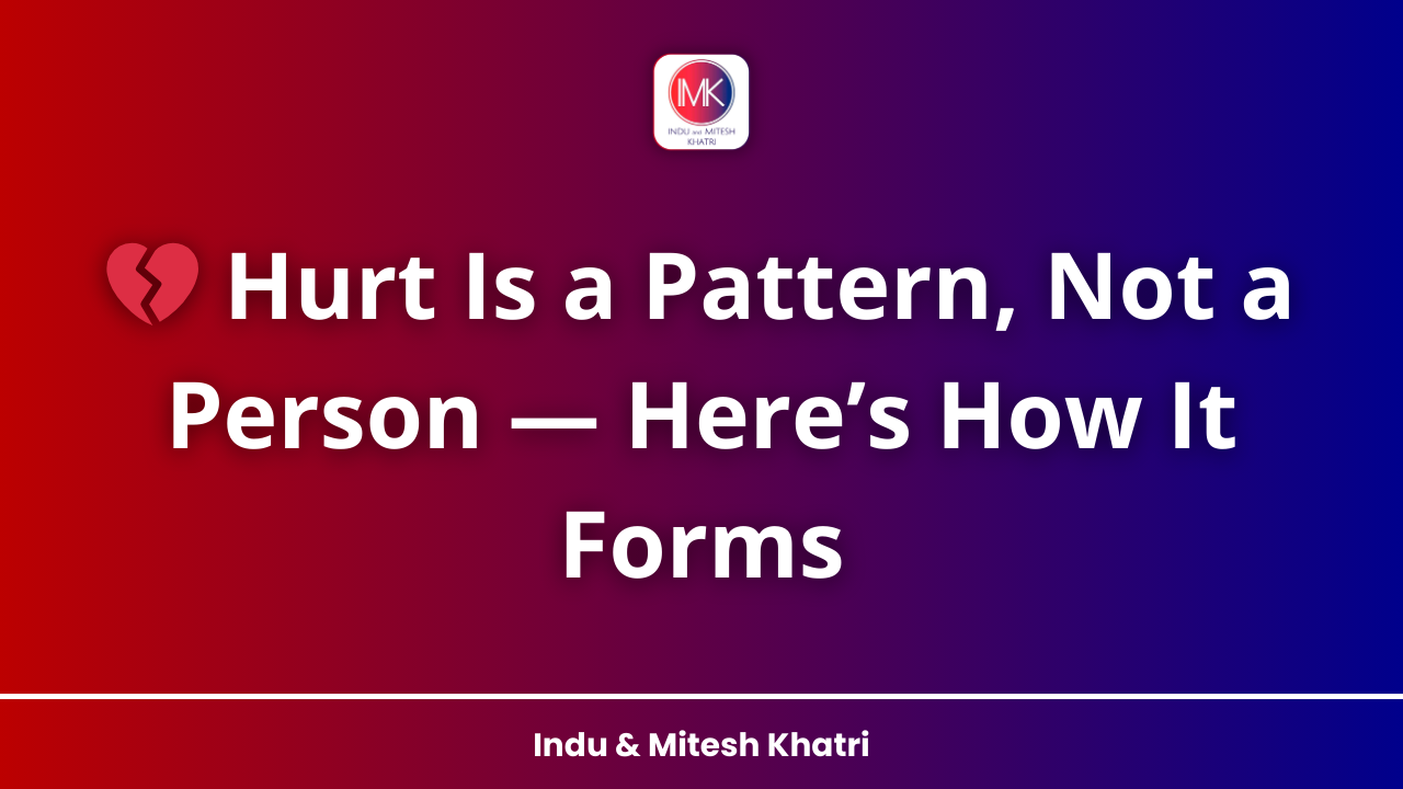 💔 Hurt Is a Pattern, Not a Person — Here’s How It Forms (Ho’oponopono Technique)