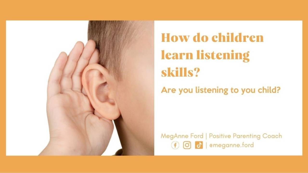 A childen listening, how do children learn to lisiten