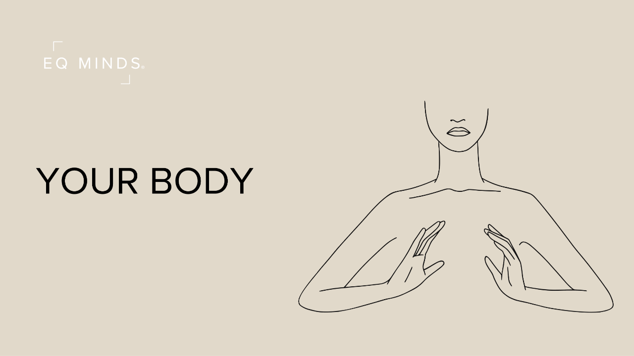 Mindful body line drawing