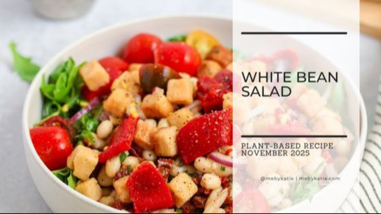White Bean Salad @mebykatie