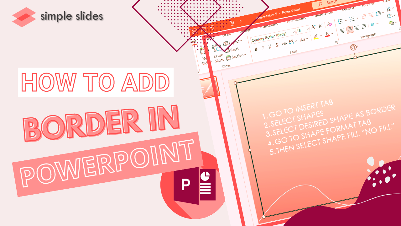 page borders for microsoft powerpoint