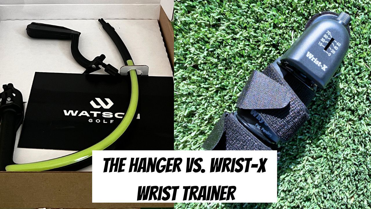 the hanger vs. Wrist-x  wrist trainer