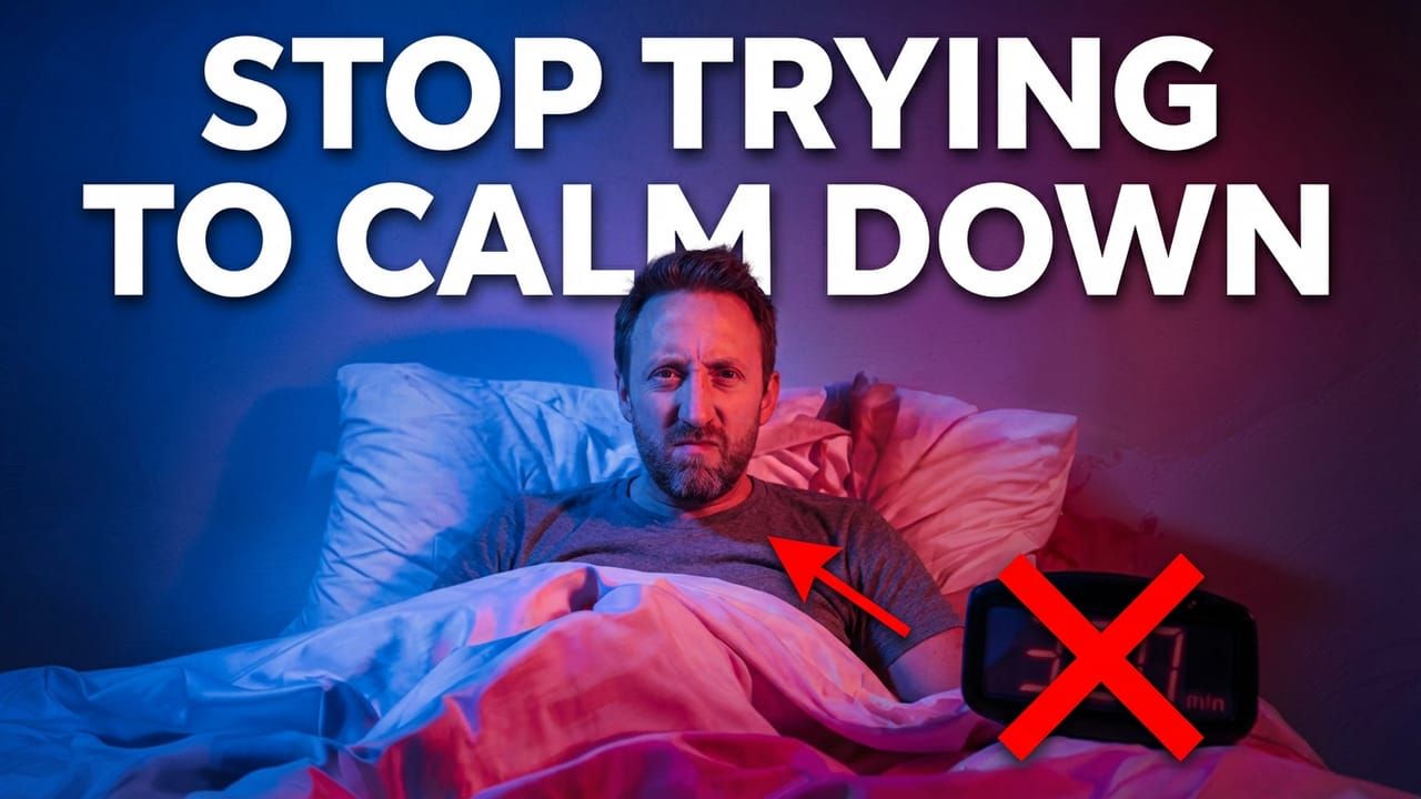 what to do instead of calm down