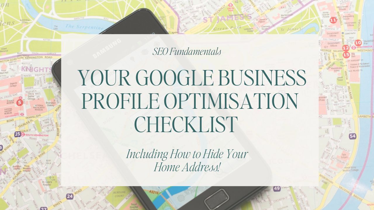 Google Business Profile Optimisation Checklist