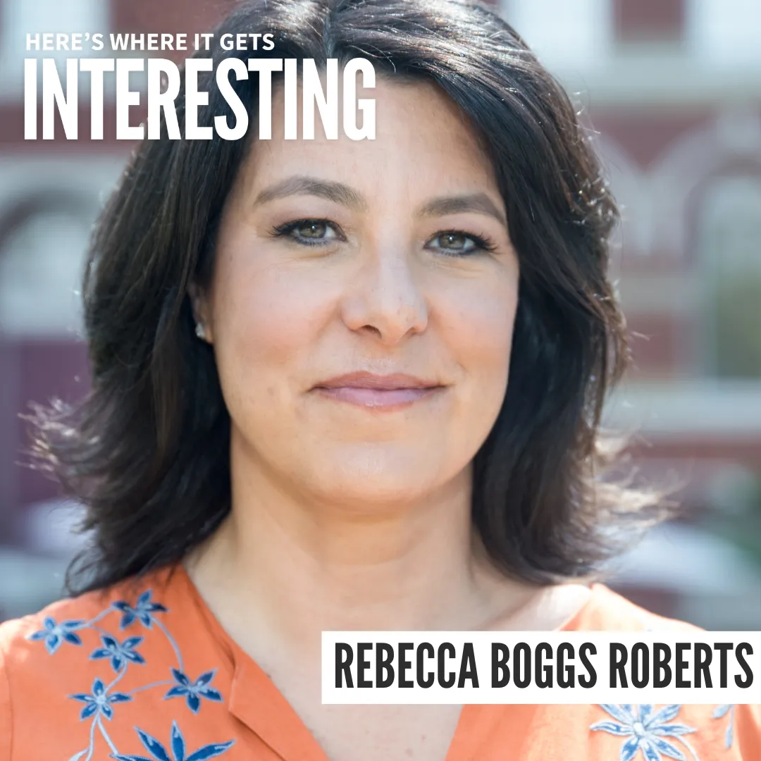 Interview with Rebecca Boggs Roberts by Sharon McMahon