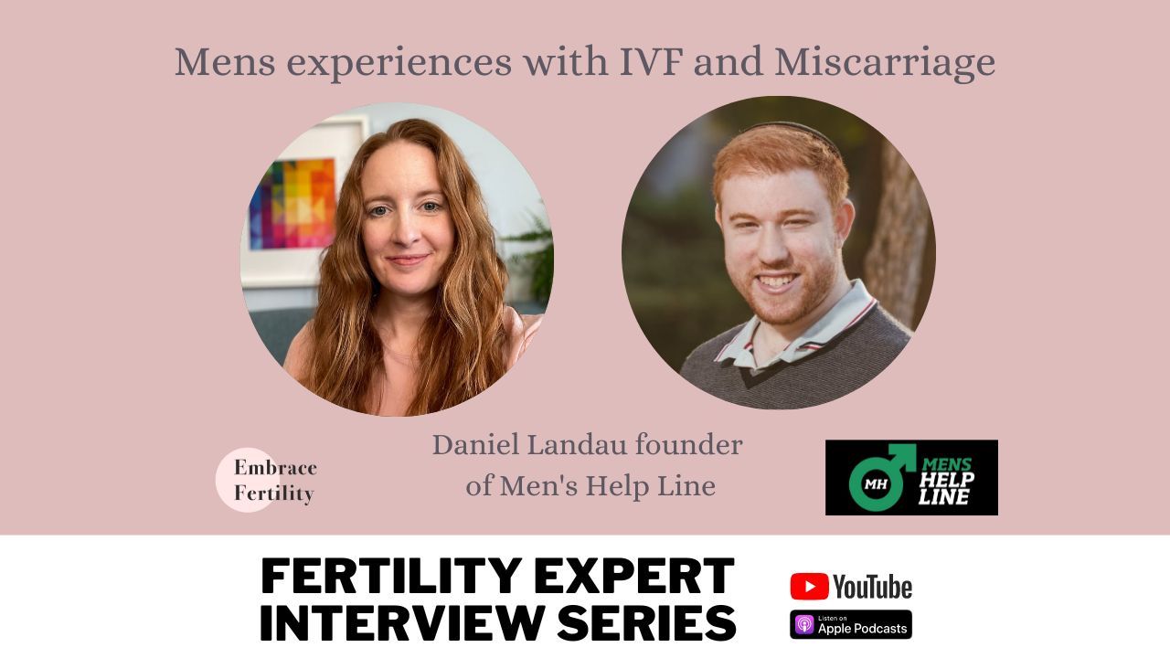 Mens experiences with IVF and Miscarriage interview