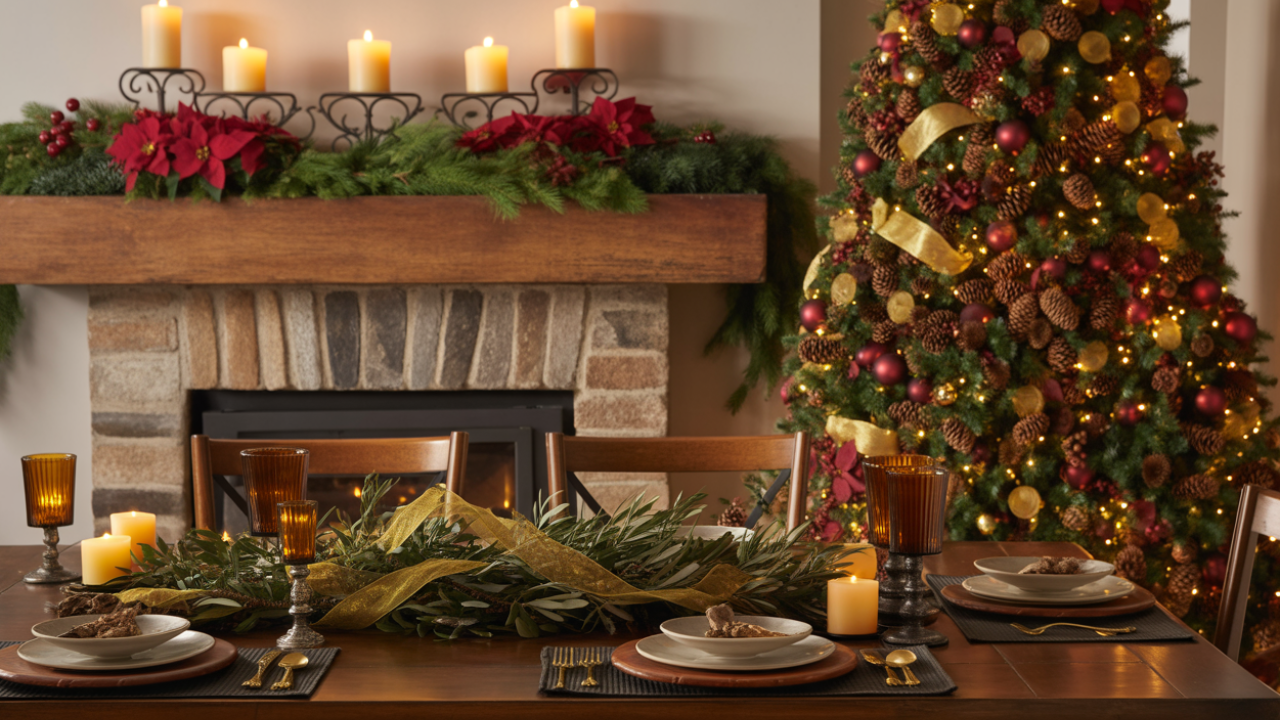 Tuscan Glow Christmas: Olive, Earthy Christmas Theme With Italian Charm