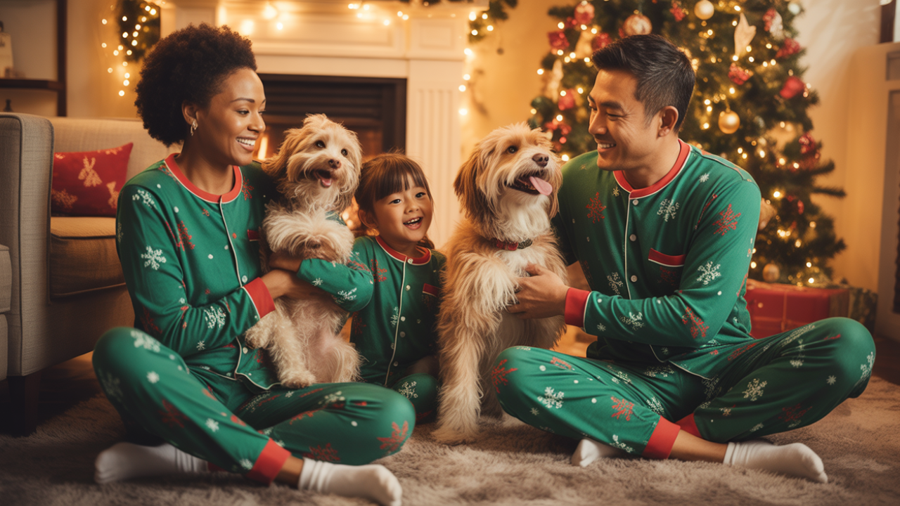 ❄️ Matching Holiday Pj's & Traditions 
