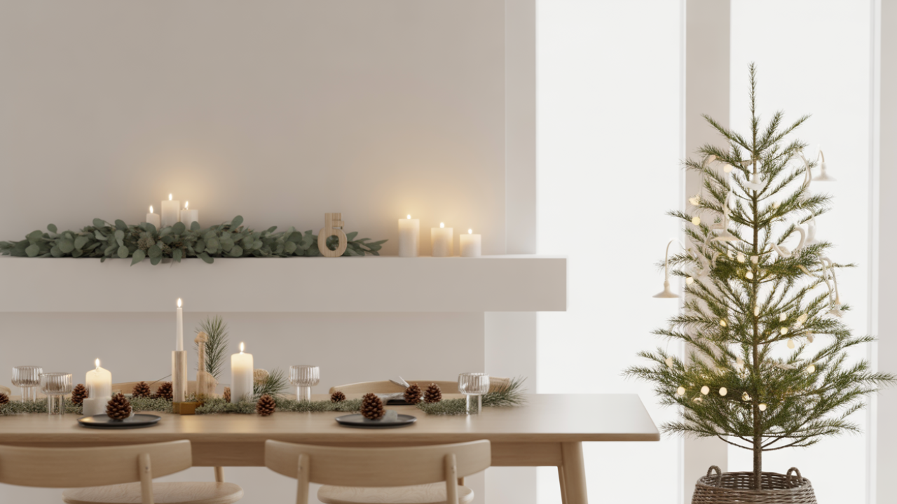 Scandinavian Simplicity: Calm, Minimal, and Totally Cozy Christmas Decor