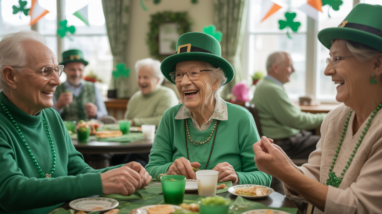 St. Patrick’s Crafts for Seniors