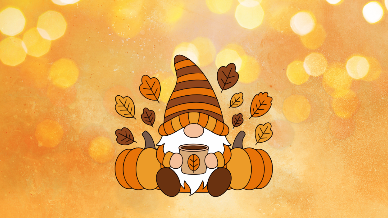 🌾 Paint a Gnome: Your Tiny Thanksgiving Cheer