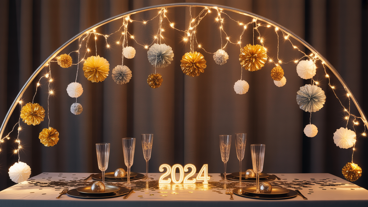 🥂 New Year’s Table Rod Decorating Ideas for a Sparkling Celebration