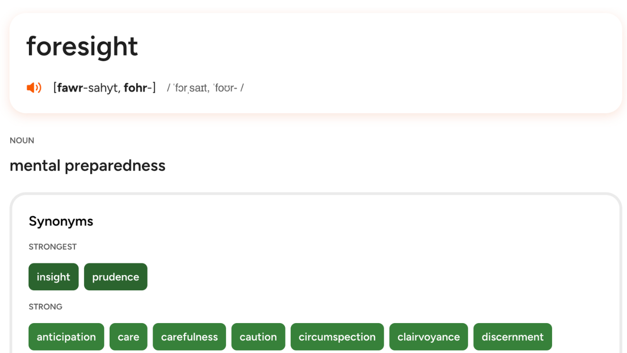 Foresight Thesaurus captures the foresight field (created with Dalle 3)