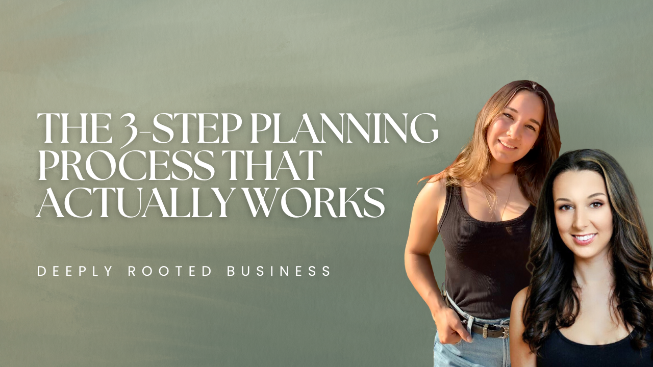 The 3-Step Planning Process That Actually Works