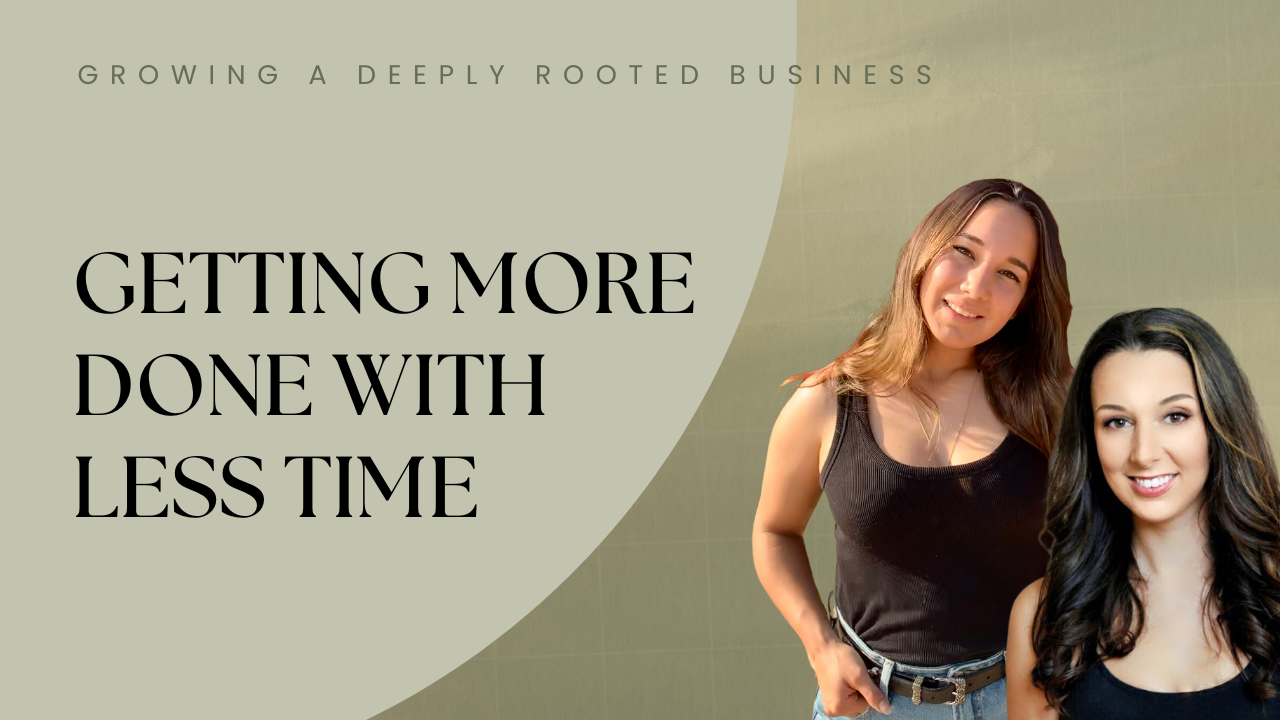 Getting more done with less time