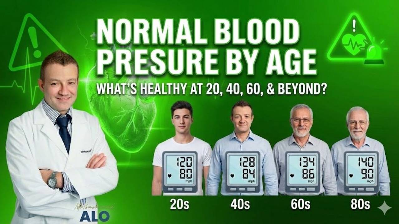 normal blood pressure by age