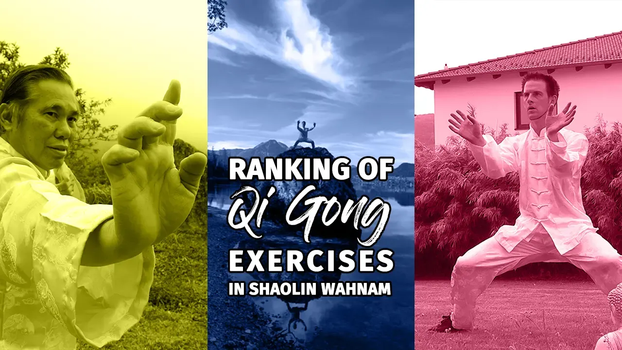 Ranking of Qi Gong Exercises in Shaolin Wahnam