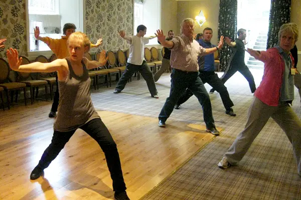 Qi Gong group of all ages