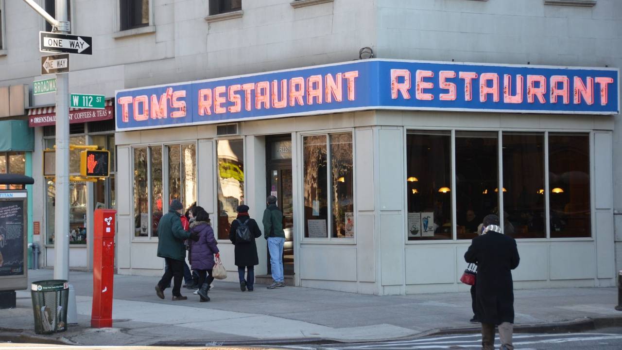 Tom's Restaurant Diner New York NY Seinfeld