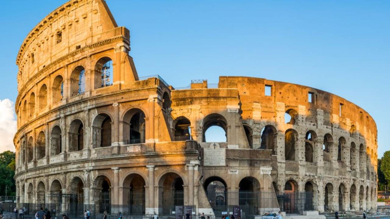 Ancient Colosseum in Rome Today