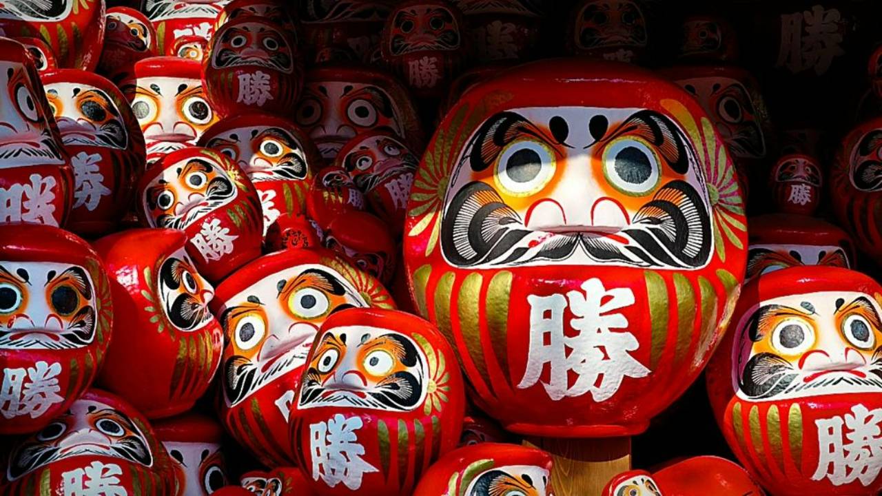 Japanese Daruma Dolls