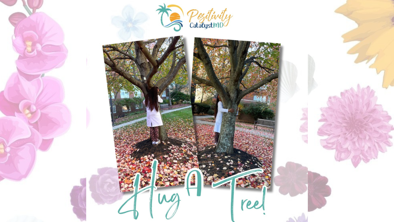 Positivity Pause - #FeelGoodFriday - Hug a Tree!