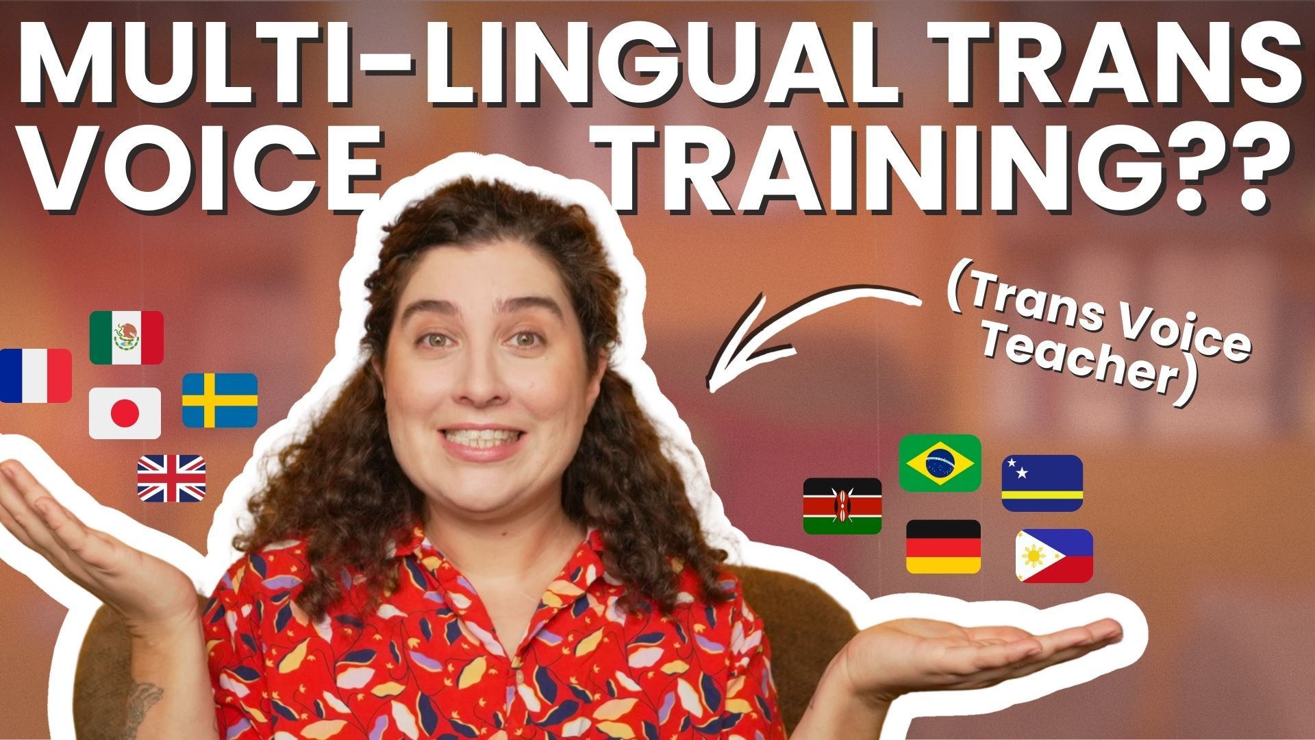 multi-lingual voice training??