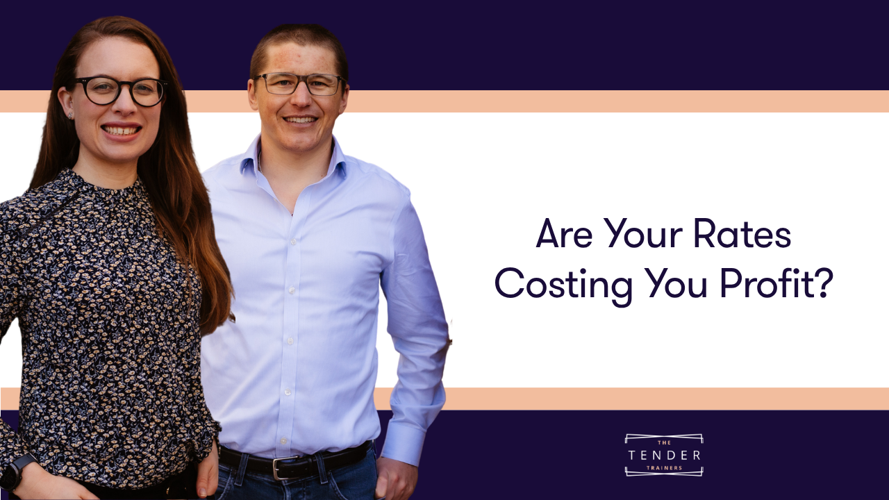 Image of Eve and Rickie with blog title "Are Your Rates Costing You Profit?"